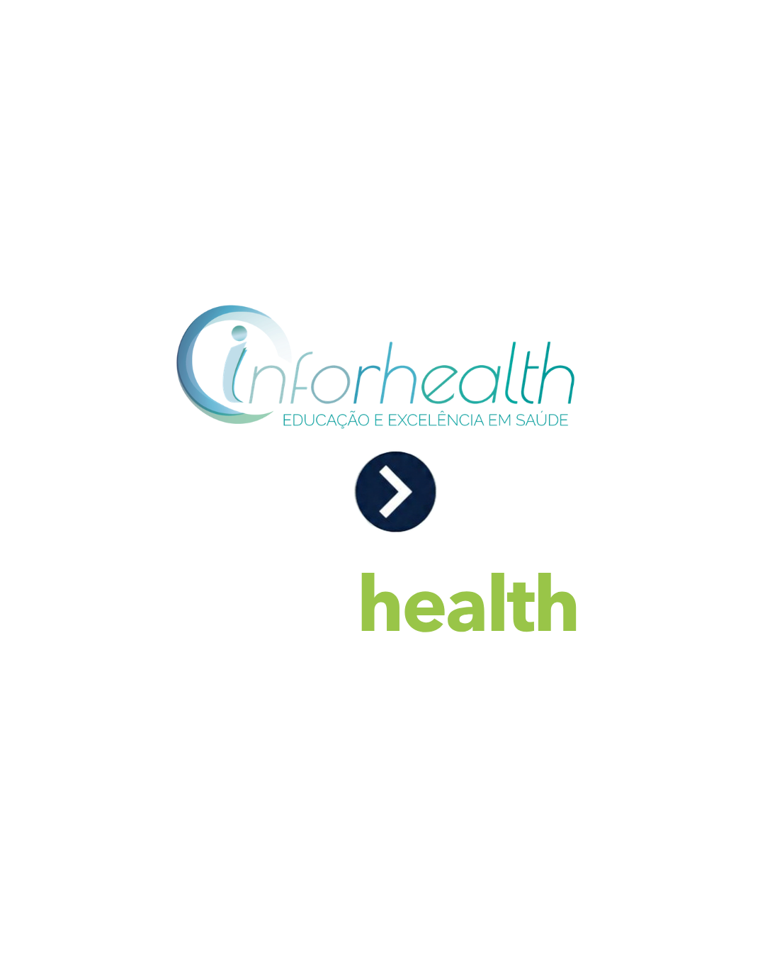 Evolução da identidade visual da inforhealth